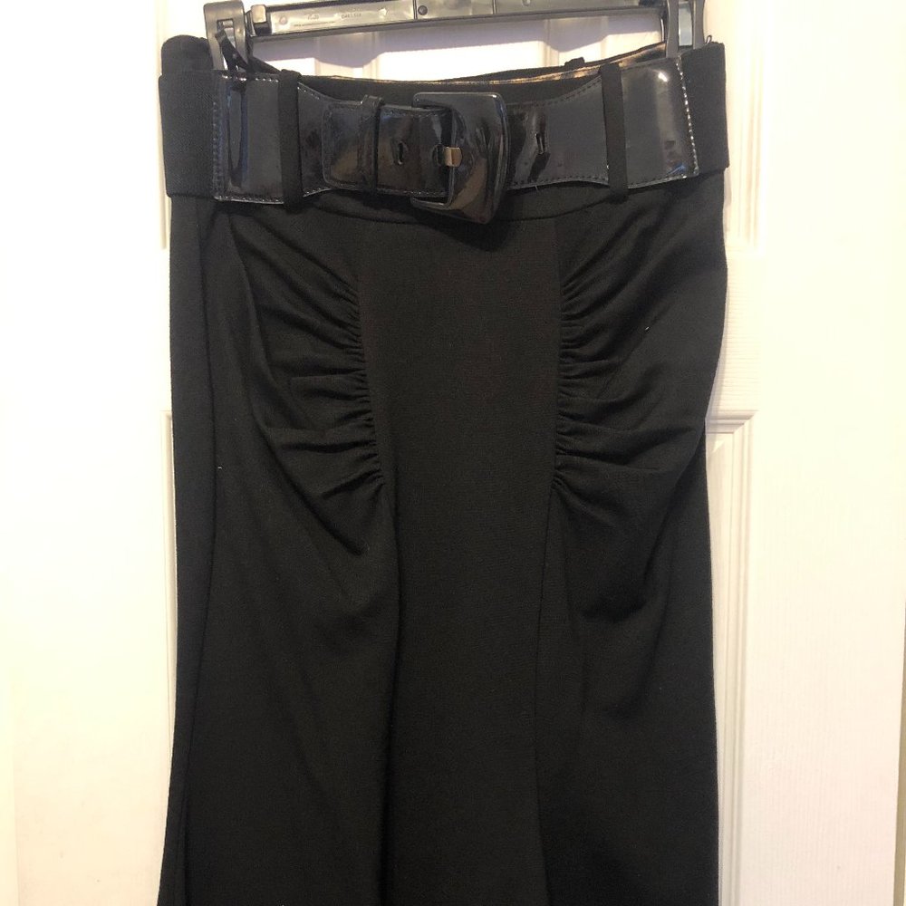 STAR by julien macdonald belt/bow skirt
